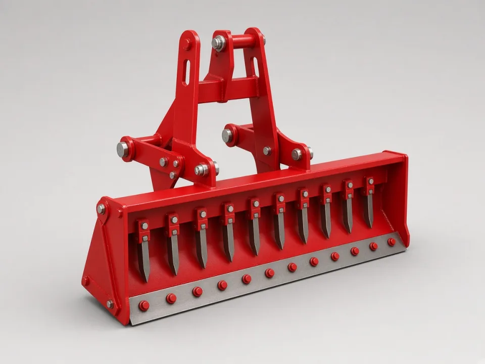 Box blades and rear grader blades