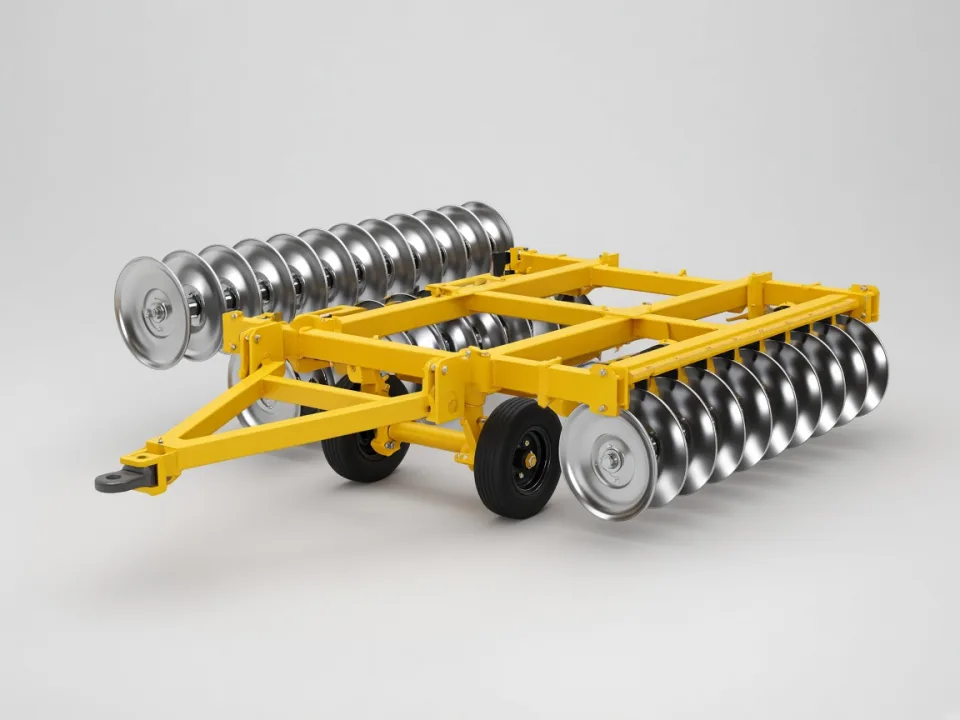 Disc harrows
