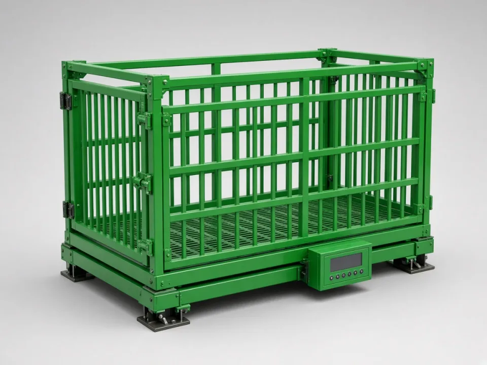Livestock weighing scales