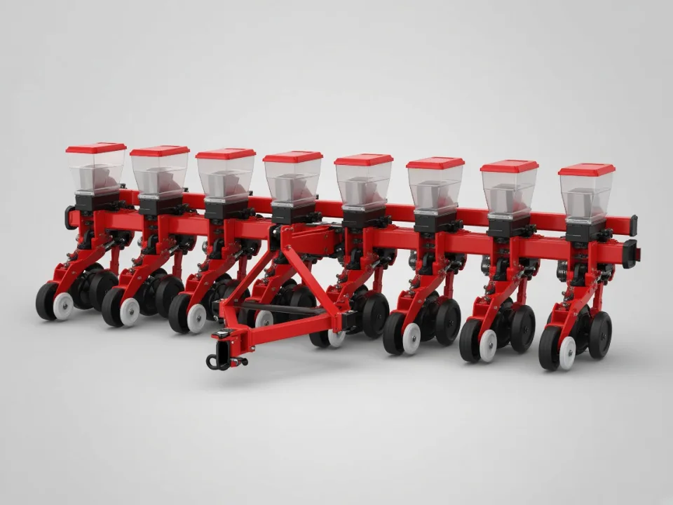 Precision row-crop planters