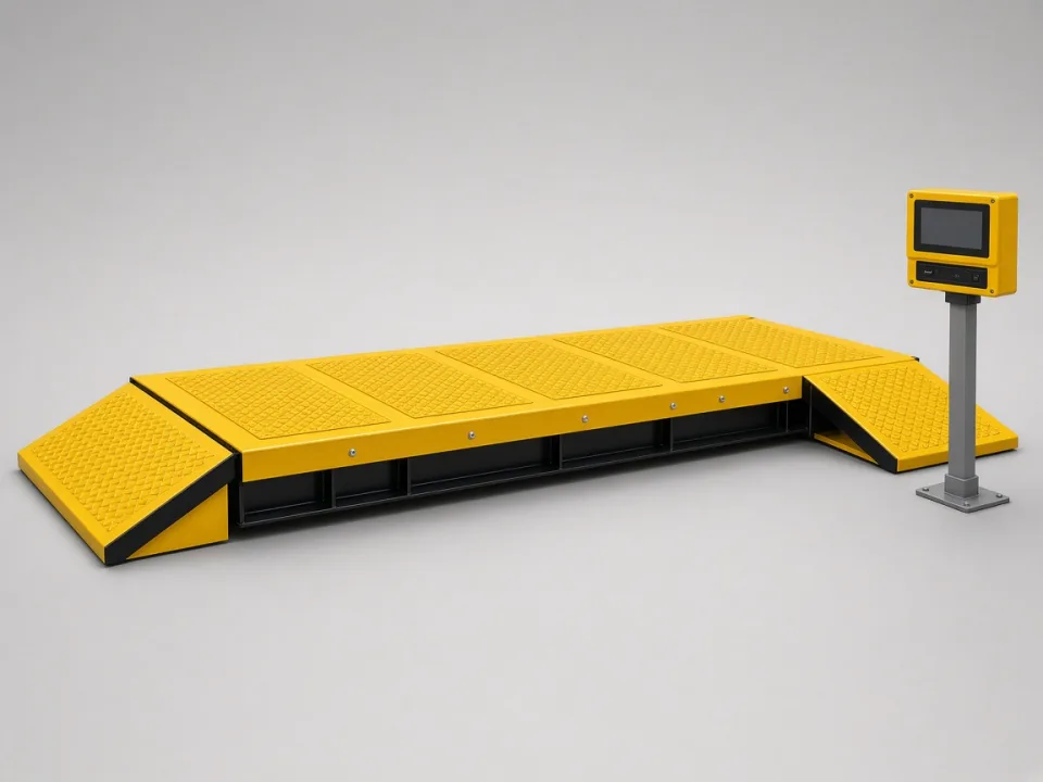 Truck scales and weighing scales